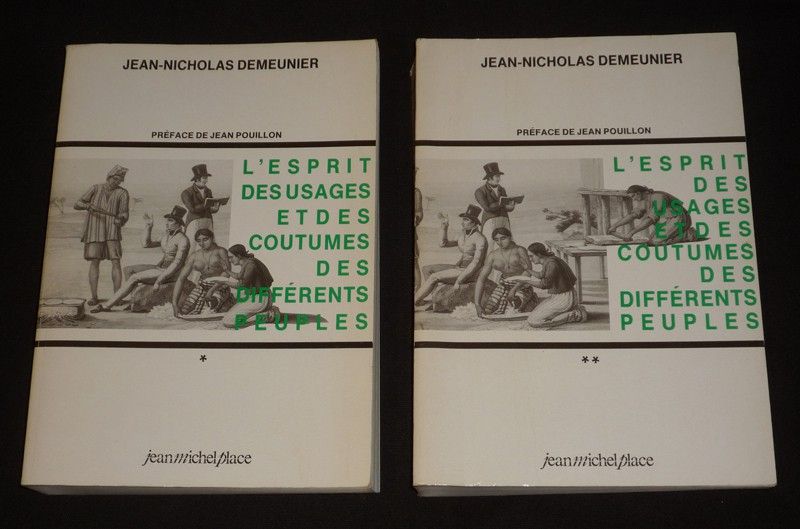 L'Esprit des usages et des coutumes des différents peuples (2 volumes)