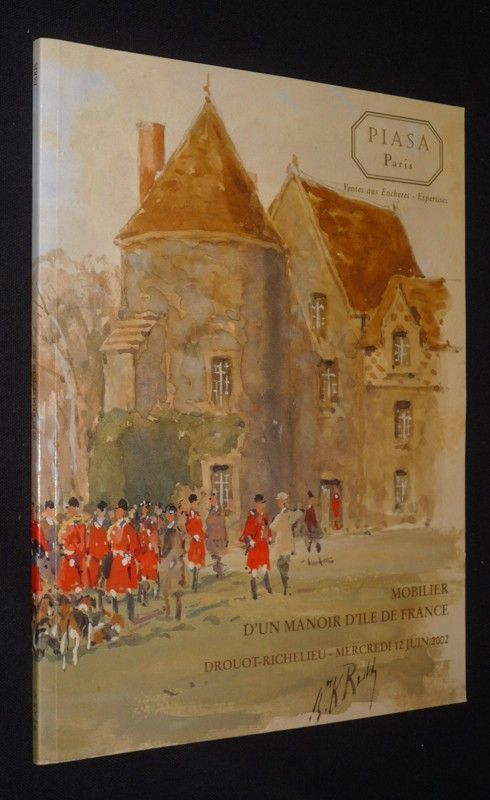 Piasa - Mobilier d'un manoir d'Ile-de-France, Successions B... (Drouot Richelieu, 12 juin 2002)