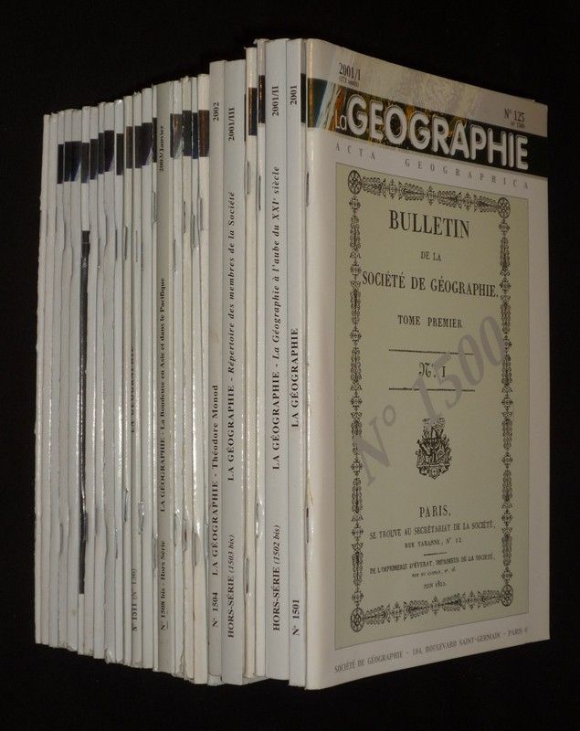 La Géographie (27 numéros et hors série, 2001-2006)