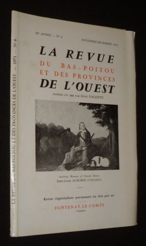 La Revue du Bas-Poitou et des provinces de l'Ouest (82e année - n°5, septembre-octobre 1971)