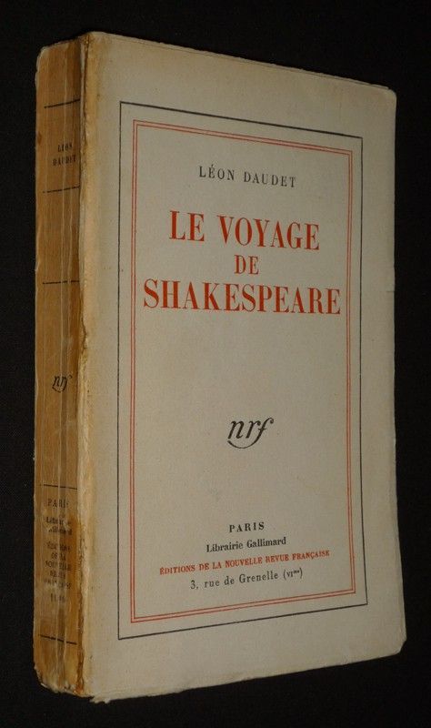 Le Voyage de Shakespeare