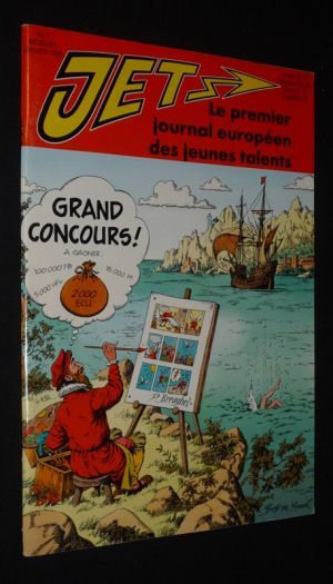 Jet, le premier journal européen des jeunes talents (n°1, janvier 1990)