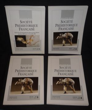 Bulletin de la Société Préhistorique Française - Tome 102, année 2005 complète (4 volumes)