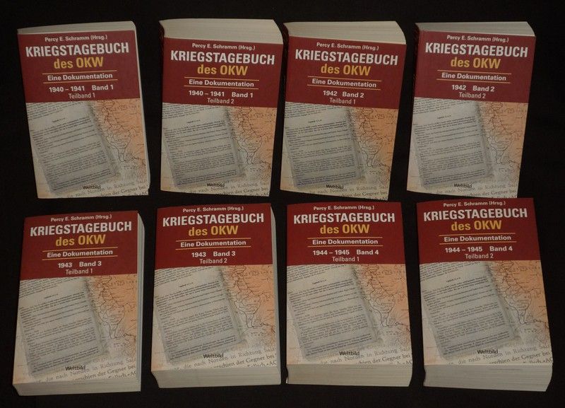 Kriegstagebuch des OKW. Eine Dokumentation (8 volumes)