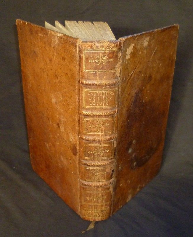Cantiques de l'âme décote, divisés en XII livres, où l'on représente d'une manière nette et facile les principaux Mystères de la Foi, et les principales vertus de la Religion Chrétienne.