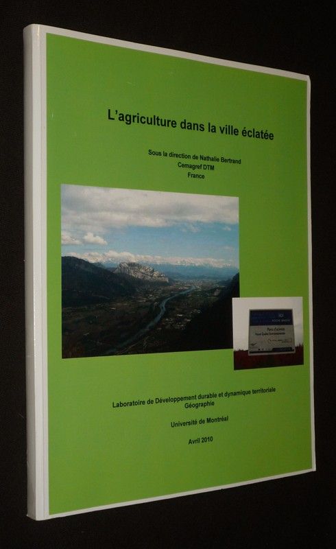 L'Agriculture dans la ville éclatée