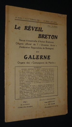 Le Réveil breton (26e année - 4e série - n°32-33, 3e et 4e trimestre 1942)