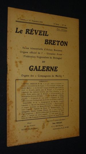 Le Réveil breton (27e année - 4e série - n°34, 1er trimestre 1943)