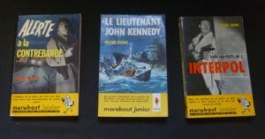 Oeuvres de Michel Duino. Dans les filets d'Interpol -  Alerte à la contrebande -  Le lieutenant John Kennedy  (3 volumes)