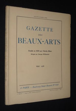 Gazette des Beaux-Arts (75e année - 844e livraison - Mai 1933)