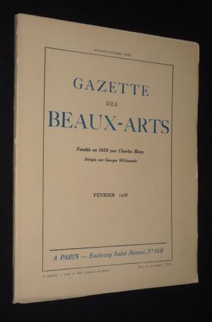 Gazette des Beaux-Arts (75e année - 841e livraison - Février 1933)