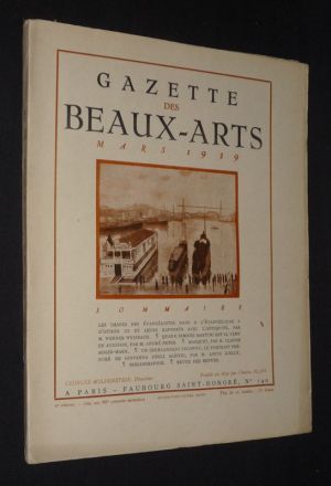 Gazette des Beaux-Arts (81e année - 905e livraison - Mars 1939)