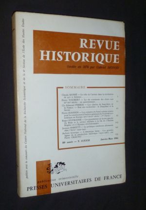 Revue historique (tome 231-1: 88e année)  
