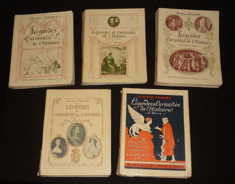 Légendes et curiosités de l'Histoire (série complète en 5 volumes)
