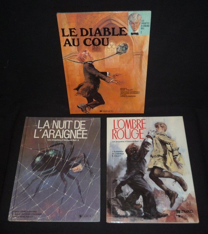 Les Enquêtes d'Edmund Bell. Tome 1 : Le Diable au cou - Tome 2 : La Nuit de l'araignée - Tome 3 : L'Ombre rouge (3 volumes)