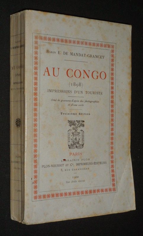 Au Congo (1898) : Impressions d'un touriste
