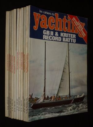 Les Cahiers du yachting (12 numéros, année 1975 complète)