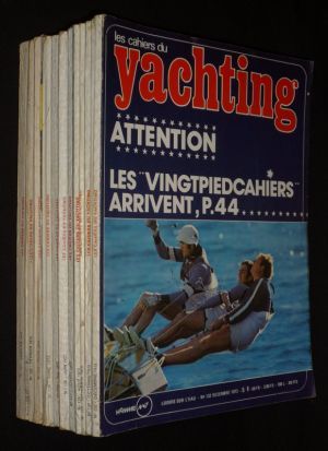 Les Cahiers du yachting (12 numéros, année 1973 complète)