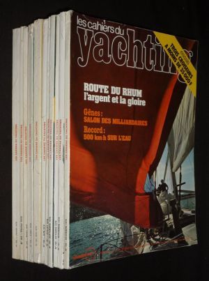 Les Cahiers du yachting (11 numéros, année 1978)