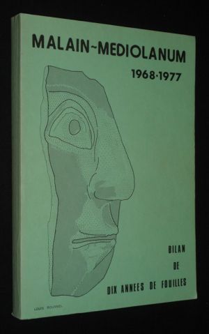 Malain-Mediolanum, 1968-1977 : Bilan de dix années de fouilles