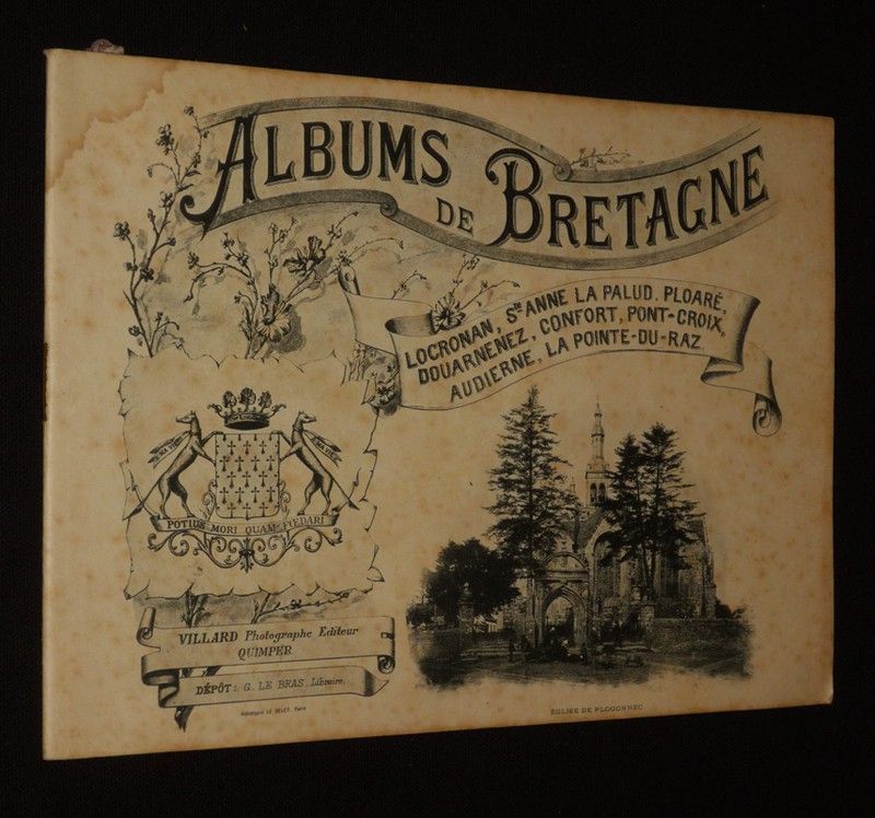 Albums de Bretagne : Locronan, Ste Anne la Palud, Ploaré, Douarnenez, Confort, Pont-Croix, Audierne, la Pointe-du-Raz