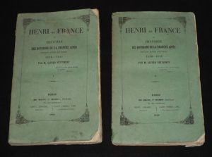 Henri de France ou histoire des Bourbons de la branche aînée pendant quinze ans d'exil, 1830-1845 (2 volumes)