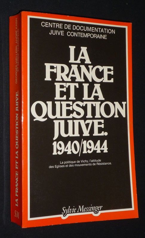 La France et la question juive, 1940-1944