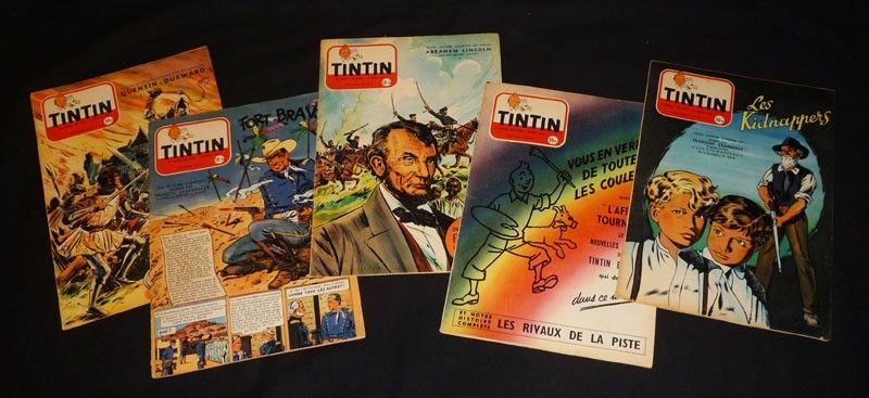 Tintin (complet du n°232 au n°480, 1953-1958)