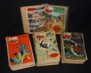 Tintin (complet du n°232 au n°480, 1953-1958)