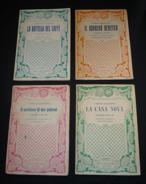 La Bottega del caffè - Il Burbero benefico - Il Servitore di due padroni - La Casa Nova (4 volumes)