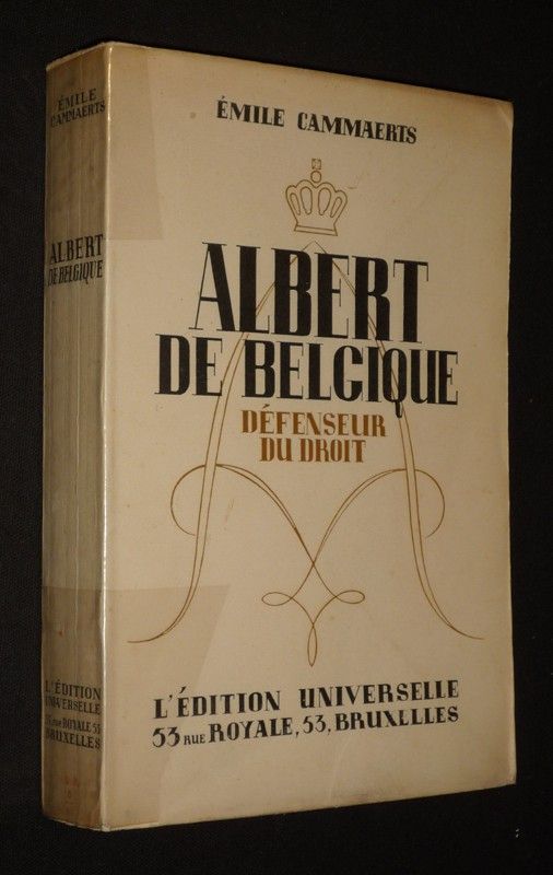 Albert de Belgique, défenseur du droit