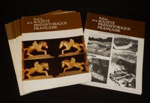 Bulletin de la Société préhistorique française, Tome 86 - 1989 - Fascicules 1 à 12 (10 volumes)