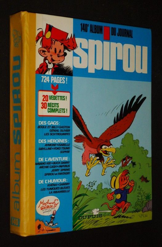 Album du journal Spirou, n°140