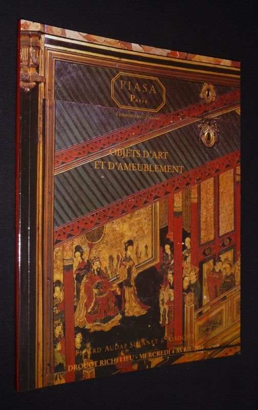 Piasa - Objets d'art et de très bel ameublement, porcelaines, tapisseries, tapis (Drouot Richelieu, 4 avril 2001)