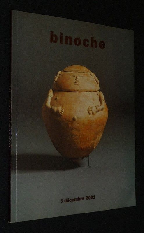 Binoche - Art précolombien de Colombie. Collection d'un amateur (Drouot, 5 décembre 2001)