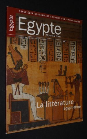 Egypte, Afrique et Orient (n°29, juin 2003) : La Littérature égyptienne