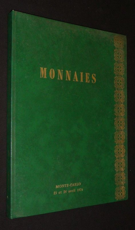 Collection M.L. : Important ensemble de bronzes romains exceptionnels - Monnaies de diverses provenances (Monte-Carlo, 23-24 avril 1976)