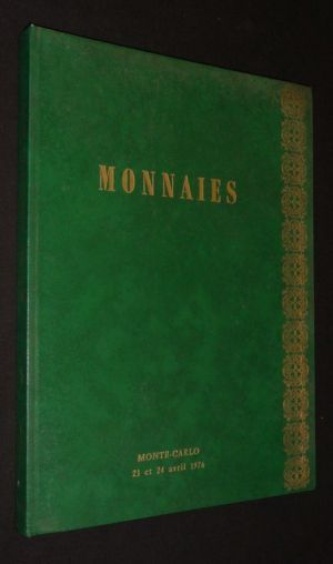 Collection M.L. : Important ensemble de bronzes romains exceptionnels - Monnaies de diverses provenances (Monte-Carlo, 23-24 avril 1976)