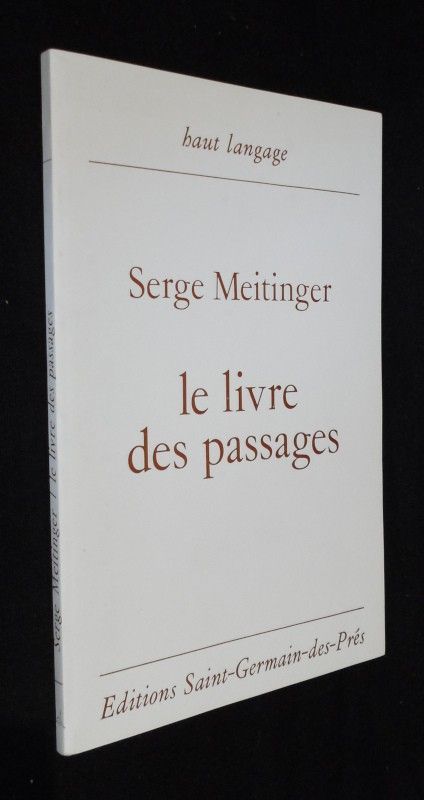 Le Livre des passages