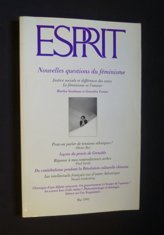 Esprit n°191 de mai 1993 ; Nouvelles questions du féminisme