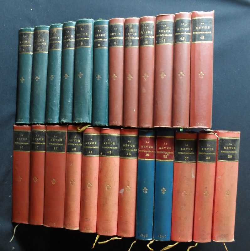 La revue hebdomadaire (25 volumes)