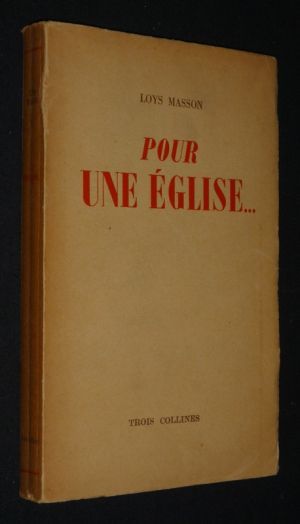 Pour une église