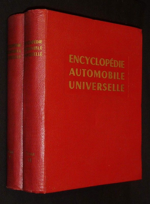 Encyclopédie automobile universelle (2 volumes)