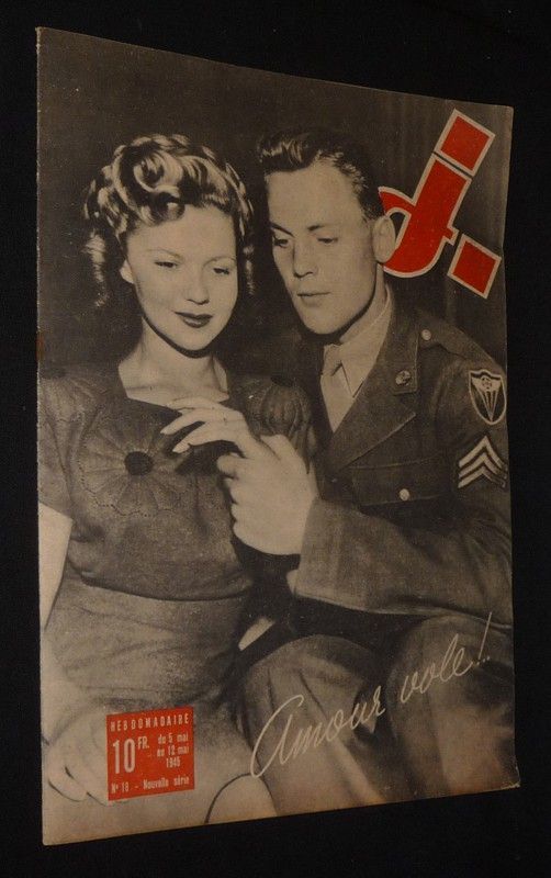 J. Le Jeune Combttant magazine (n°18, nouvelle série - du 5 mai au 12 mai 1954)