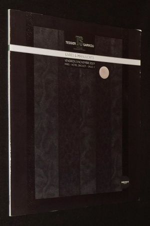 Tessier, Sarrou & Associés - Livres et manuscrits : Livres anciens, Jules Verne, livres modernes et illustrés (Hôtel Drouot, 15 novembre 2019)