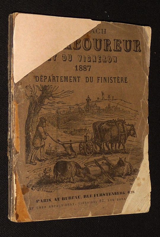 Almanach du laboureur et du vigneron 1887 - Département du Finistère