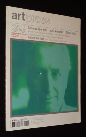 Art Press (n°285, décembre 2002) : Musique : Manipulations / Machinations - G. Aperghis - L. Anderson