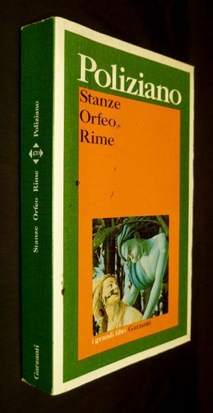 Stanze Orfeo Rime