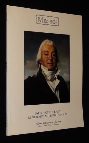 Massol - Tableaux modernes, tableaux anciens, meubles et objets d'art (Hôtel Drouot, 27 juin 2001)