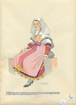 Le costume breton de 1900 à nos jours. Kerlouan 1935
